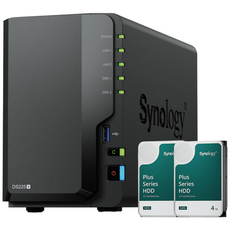 시놀로지 NAS DS225+ 8TB 2.5GbE 2베이 업무용 공유서버 초기설치지원