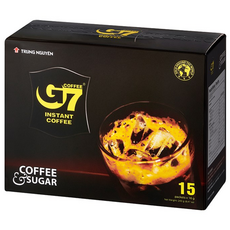 지세븐 2in1 커피 & 슈거 스위트 블랙커피, 16g, 15개입, 1개