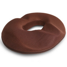 網眼材質記憶海綿坐墊, 棕色