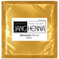 장헤나 파우더 100g, 블랙, 1개