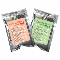 1+1 퀸즈헤나 프리미어 천연헤나염색약 Queens henna, 레드+네추럴, 1개