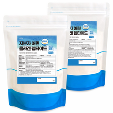 건강앤 저분자 피쉬콜라겐 분말 가루 100% 1KG 500g 2팩, 2개