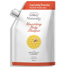 Raybee 蜂王漿沐浴露補充裝花蜜香味, 900ml, 1包