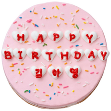 (평일 낮 12시전 주문 오늘출발) 케익팩토리 메세지인하트, 1개, 420g