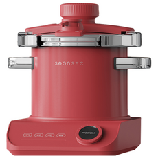 AGK 순삭 멀티 압력 밥솥 죽 찜요리 이유식 전기냄비, 로얄 레드