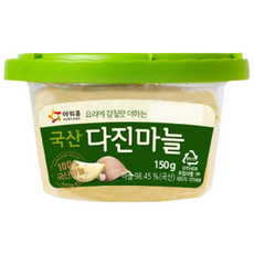 아워홈 국산 100% 다진 마늘 150g, 1개