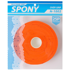 스포니 소프트핏 오버그립 25p, 오렌지, 25개
