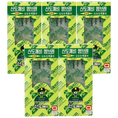 산도깨비 멤브렌 휘튼치드 차량용 교환용 맴브렌 피톤치드, 5개, 오리지날/산림향