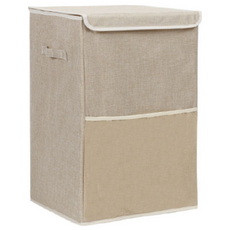 ANTS 大容量防水帆布收納箱 M號, 淺褐色的, 1個