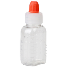 다용도 투명 눈금 물약병 20ml 소분병 투약병, 1개