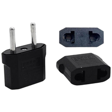 220V 돼지코 변환어댑터 플러그 직구용 전자제품, 2개, 혼합색상