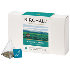 BIRCHALL 버챌[BIRCHALL] 페퍼민트 리브스 10티백(쇼핑백 포함), 1.5g, 1박스, 10개입