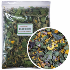 햄스터 자연주의 숲속정원 건초세트 200g, 1개