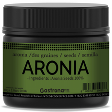 미식용 아로니아 씨 씨드(ARONIA SEED)60g 완숙 식용 씨앗 가스트로나 인그레디언츠, 1개