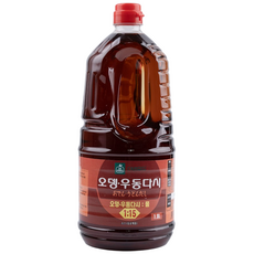 오뎅 우동 다시 1.8L 업소용 대용량 식당 식자재 국물 원액 육수 액상스프, 1개