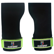 모찌그립 마그네핏 손바닥보호대 크로스핏그립 짐내스틱 헬스, 형광, 1개