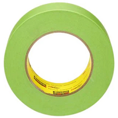 3M N233+ 마스킹 종이 테이프 45mm 고내열 차량 도장, 3M N233+마스킹테이프 연두 45mm, 1개