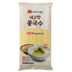 내고향 콩국수 건면 콩국수면 콩국수용 여름철 별미, 3kg, 1개