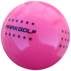 헥사곤 파크골프공 3겹구조 볼 직진성 고반발, 6개, 핑크, 1개입
