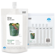 [프로퍼마켓] 매마샐 스키니그린, 5개, 190ml