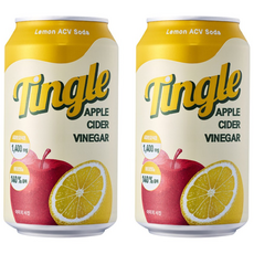 Tingle 레몬애사비소다, 350ml, 24개