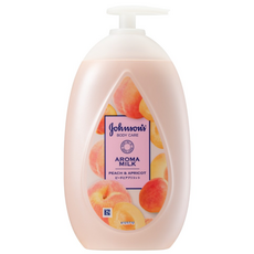 존슨즈 아로마 밀크 바디로션 피치&애프리콧, 1개, 500ml