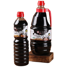 전라도 순창 농산물 100% 명품 한식 간장 집간장 재래식간장 전통간장 장인의 손맛, 900ml, 2개