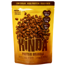 카인다 저당 단백질 그래놀라 카카오 무설탕 시리얼, 1개, 200g