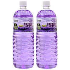 산도깨비 자동차 워셔액 라벤다행 1.8L -T.C, 2개