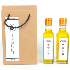 하남댁 저온압착 생들기름 300ml 2구 선물세트, 1개