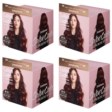 jennyhouse 婕宜彩妝 時尚沙龍級染髮劑, 4盒, 華麗玫瑰金