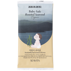 어린이김 아기 곱창 유기농김, 2g, 40개, 조미김