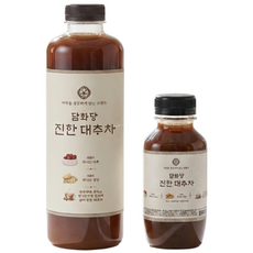 담화당 국내산 대추로 만든 수제 대추차 진한 원액 1kg, 10개, 1개입, 330g