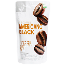 밸런스그로우 아메리카노 블랙 (빨대포함), 230ml, 40개