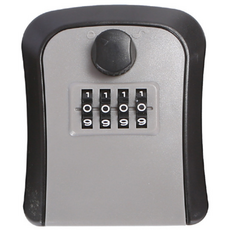 비밀번호 열쇠 보관함 키박스 현관 창고 펜션 미니 사이즈, 그레이, 1개, 그레이