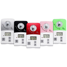 ITS 미랜 미랜콕 자동 가스차단기 MG06GT 밸브 잠금 가스 중간 안전 차단기 타이머 도시가스 차단 렌지 누출 누설 경보기 누출 감지기 음성안내, 실버, 1개