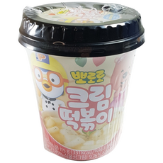 뽀로로 크림 떡볶이 115g, 1개
