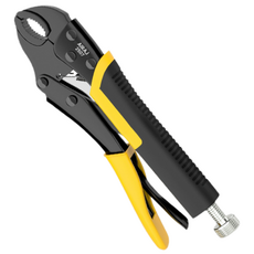 AIRAJ 강력 집게 원형.뾰족.직선 입구 다양한 사이즈.스타일 다용도 수리 공구, 1개, 원형 7인치-2507