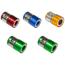 tinduo 초강자성 드라이버 비트 자화기 드릴 임팩 비트 자석, 5개