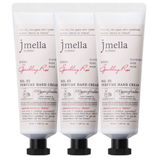 jmella In France Sparkling Rose香水護手霜 乳液型, 50ml, 3條