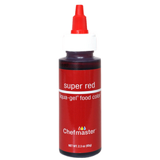 셰프마스터 리쿠아젤 식용색소 슈퍼레드, 65g, 1개
