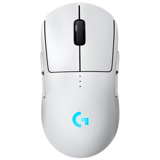 로지텍 PRO 2 LIGHTSPEED 게이밍 무선 마우스, 910-007305, 화이트
