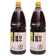 몽고식품 멸치육수, 1.8L, 2개