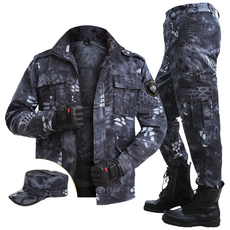 블랙 전투복 미군군복 사막 밀리터리 작업복 상하의