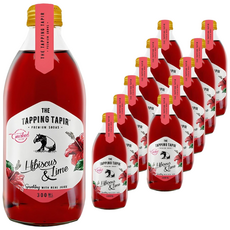 木槿&萊姆碳酸飲料, 300毫升, 12個