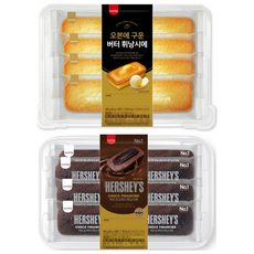 삼립 휘낭시에 2개 오븐버터 크림치즈 허쉬초코, 1세트, 760g