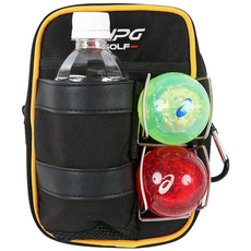 HPG 프리미엄 파크골프 파우치 허리색 PP-K05, 1개, 옐로우 골드