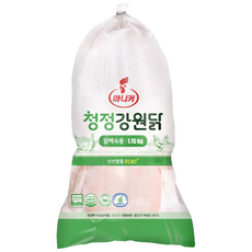 마니커 무항생제 청정강원닭 백숙용생닭 12호 냉장 국내산, 1개, 1.15kg