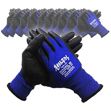 천하무적 승리 U3 니트릴 폼 장갑, U3 니트릴폼 장갑 블루 L, 10개