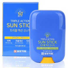 일양 트리플액션케어 UV차단 미백 주름개선 선스틱, 1개